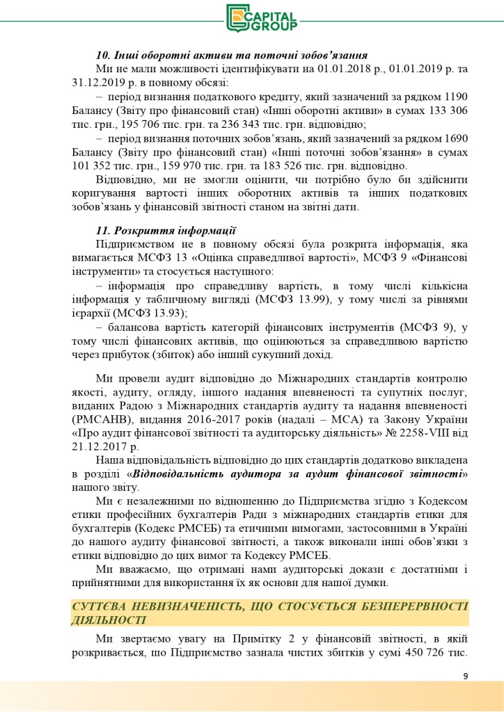 Аудиторський звіт за 2019_page-0009