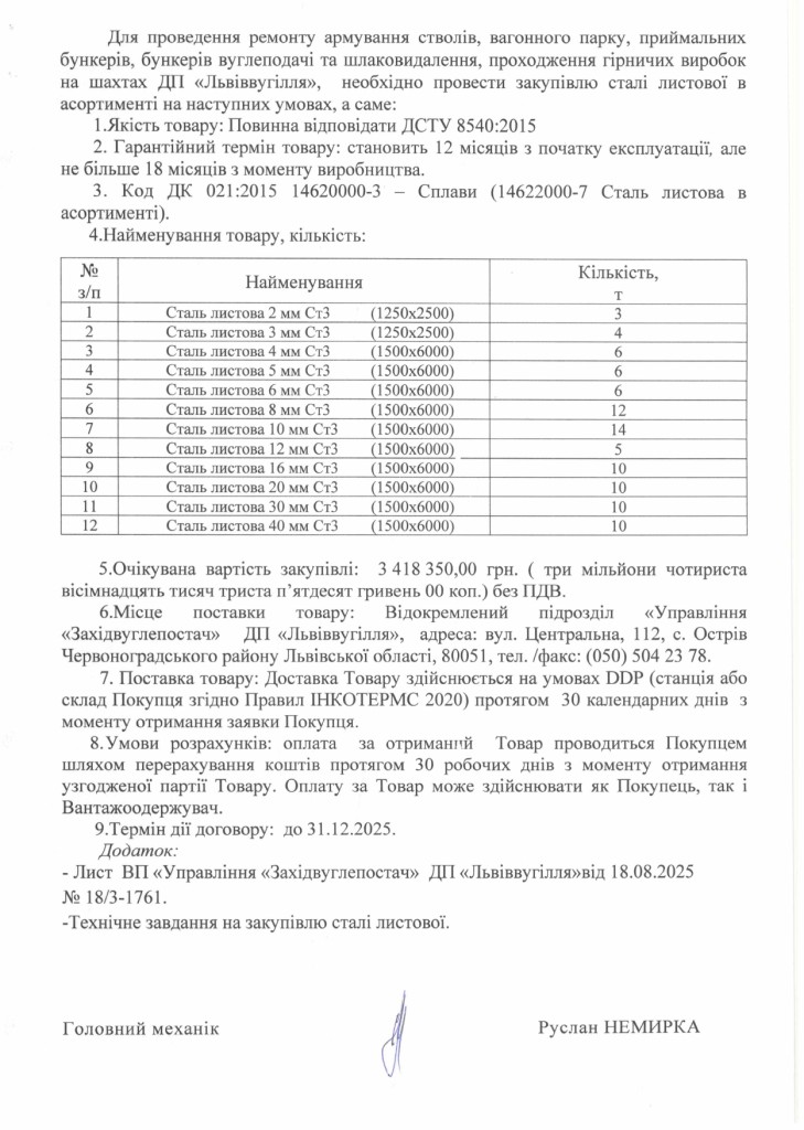 Обгрунтування доцільності закупівлі сталі листової в асортименті_page-0002