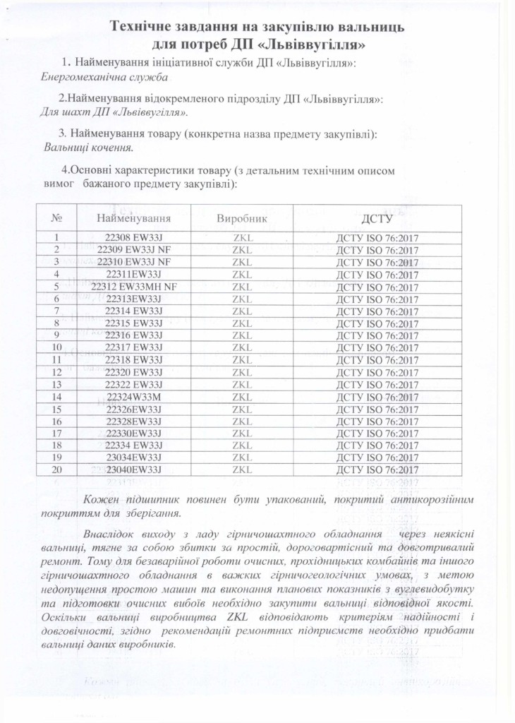 Технічне завдання на закупівлю вальниць в асортименті_page-0001