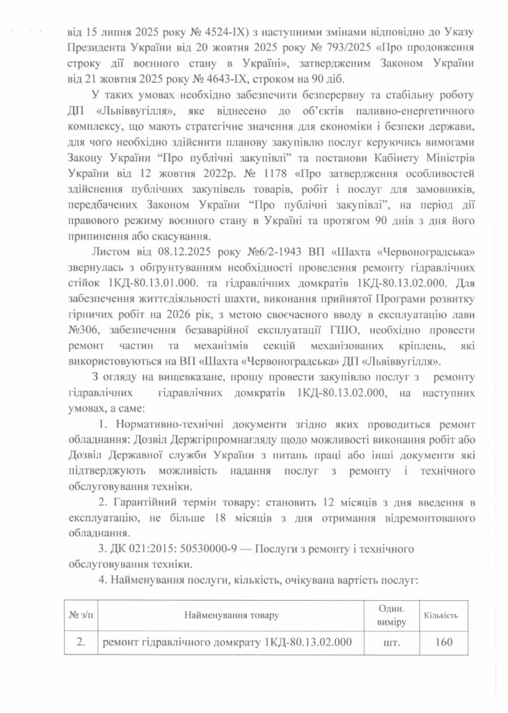 Обгрунтування доцільності закупівлі послуги з ремонту гідравлічних домкратів 1КД-80.13.02.000_page-0002