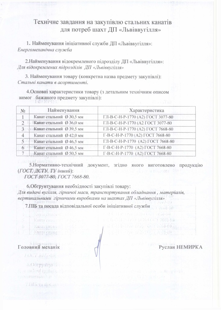 Технічне завдання на закупівлю стальних підйомний канатів_page-0001